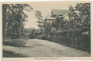 Schwarzort, Kreis Memel Schwarzort, Forststraße 
