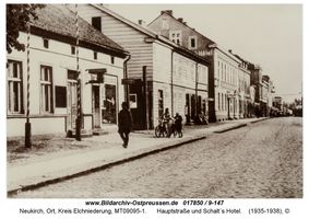 Neukirch, Ort, Kreis Elchniederung Hauptstraße