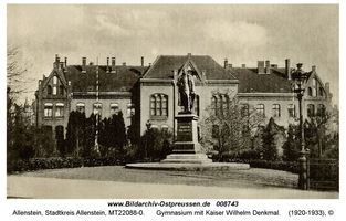 Allenstein, Stadtkreis Allenstein  Allenstein, Schulen