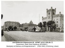 Passenheim, Stadt, Kreis Ortelsburg  