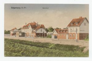 Gilgenburg, Kreis Osterode Gilgenburg, Bahnhof II Гильгенбург, вокзал, II