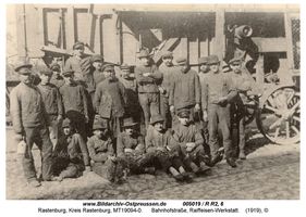 Rastenburg, Stadt, Kreis Rastenburg Bahnhofstraße