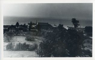 Frauenburg, Kreis Braunsberg Frauenburg, Hafen mit Bahnhof II 