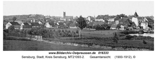 Sensburg, Stadt, Kreis Sensburg  