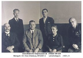 Mensguth Dorf, Kreis Ortelsburg  