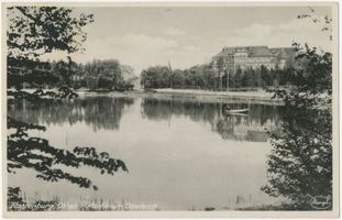 Rastenburg, Stadt, Kreis Rastenburg Rastenburg, Oberteich und Kreiskrankenhaus III Rastenburg, Stadtansichten