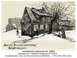 Königsberg (Pr.), Stadtkreis Königsberg Burgkirchenplatz