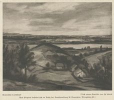  Masuren, Masurische Landschaft  (nach einem Gemälde von Ch. Girod) Мазуры, мазурский пейзаж (по картине Х. Гирода)