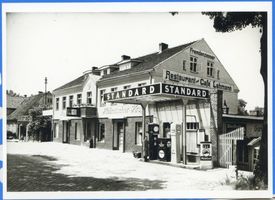Brandenburg (Frisches Haff), Kreis Heiligenbeil Brandenburg, Köllmischer Krug mit Tankstelle 
