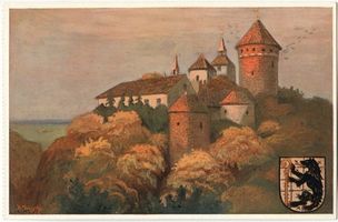 Rößel, Stadt, Kreis Rößel Rößel, Burg und Pfarrkirche 
