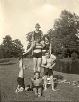 Liebenfelde (Ostpr.), Kreis Labiau Liebenfelde, Jugendherberge Friedrichsmühle, Else, Eva, Mattes Beutler 