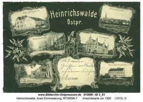 Heinrichswalde Kr. Elchniederung, Kreis Elchniederung  