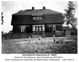 Dünen (Kr. Elchniederung), Kreis Elchniederung 