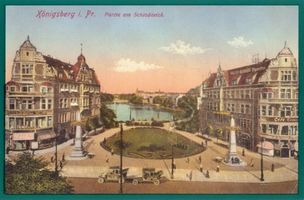 Königsberg (Pr.), Stadtkreis Königsberg Königsberg (Pr.), Partie am Schlossteich VII-3 Кёнигсберг (Пр.), вид у Замкового пруда, VII-3