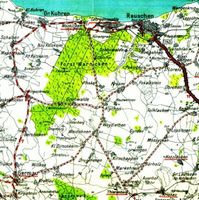 Kraam, Kreis Samland Kraam, Umgebung von Kraam 