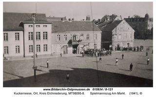 Kuckerneese, Ort, Kreis Elchniederung Am Markt