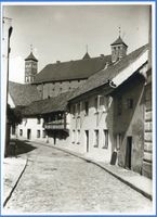 Heilsberg Kr. Heilsberg, Stadt, Kreis Heilsberg Heilsberg Kr. Heilsberg, Klosterstraße mit Blick zum Schloß II 
