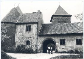 Neidenburg, Stadt, Kreis Neidenburg Neidenburg, Die Neidenburg, Vorderhof Neidenburg, Schloß