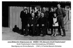 Groß Friedrichsdorf, Kreis Elchniederung 