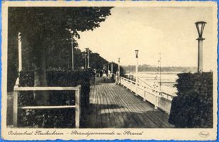 Neukuhren, Kreis Samland Neukuhren, Strandpromenade und Strand II 