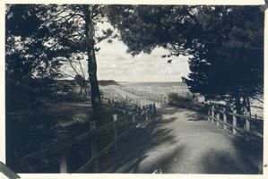 Kahlberg-Liep, Ort, Kreis Elbing Kahlberg-Liep, Strandpromenade II Kahlberg, Ostseebad - Strandmotive