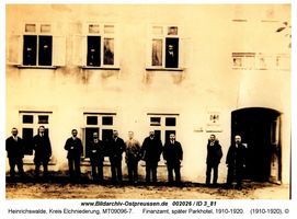 Heinrichswalde Kr. Elchniederung, Kreis Elchniederung Grünbaumer Allee  