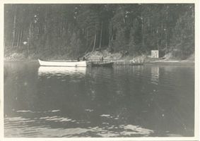 Heidensee, Kreis Goldap Schillinnen, Schillinner See, Bootsanleger 