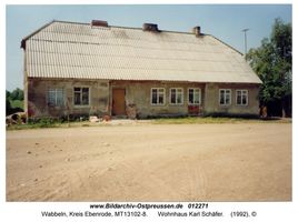 Wabbeln Kr. Ebenrode, Kreis Ebenrode  
