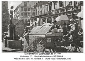 Königsberg (Pr.), Stadtkreis Königsberg Altstädtischer Markt  