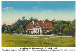 Tilsit, Stadt, Stadtkreis Tilsit Milchbuder Straße  Tilsit, Etablissement  Brückenkopf 