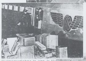 Königsberg (Pr.), Stadtkreis Königsberg Königsberg, Devau, Flughafen, Luftexpreßgut der Reichsbahn Königsberg, Flughafen Devau