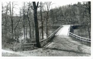 Kruttinnen, Kreis Sensburg Kruttinnen, Tauentzienbrücke Круттиннен, мост Тауэнциена