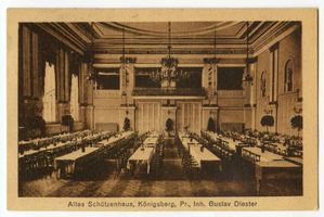 Königsberg (Pr.), Stadtkreis Königsberg Schützenstraße 8 Königsberg (Pr.), Altes Schützenhaus, Innen 