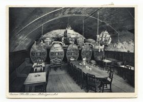 Königsberg (Pr.), Stadtkreis Königsberg Königsberg (Pr.), Große Halle im Blutgericht Königsberg, Weinrestaurant  Blutgericht  im Schloß