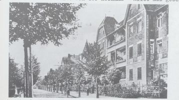 Königsberg (Pr.), Stadtkreis Königsberg Tiergartenstraße Königsberg, Hufen, Tiergartenstraße, Westseite von der Hermannallee zur Hufenallee Кёнигсберг, Хуфен, Тиргартенштрассе, западная сторона от Херманналлее до Хуфеналлее
