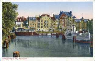 Königsberg (Pr.), Stadtkreis Königsberg Königsberg, Fischmarkt XIV - col. Königsberg, Stadtteil Altstadt (Umgebung des Schlosses)