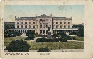 Königsberg (Pr.), Stadtkreis Königsberg Paradeplatz Königsberg (Pr.), Universität XXVI Königsberg, Universität