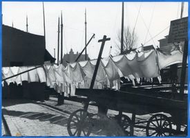 Königsberg (Pr.), Stadtkreis Königsberg Königsberg (Pr.),  Wäsche auf dem Fischmarkt Königsberg, Fischmarkt