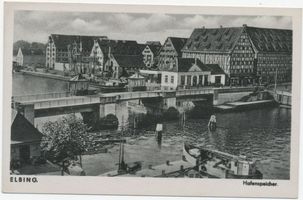 Elbing, Stadt, Stadtkreis Elbing Elbing, Hafenspeicher Эльбинг, портовый склад