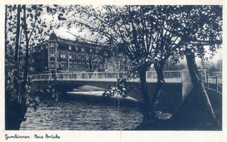 Gumbinnen, Stadt, Kreis Gumbinnen Gumbinnen, Große Brücke (Neue Brücke) VII 