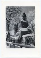 Marienburg, Westpr., Kreis Marienburg Marienburg i. Westpr., Die Marienburg, Hauptturm im Winter Marienburg, Schloß