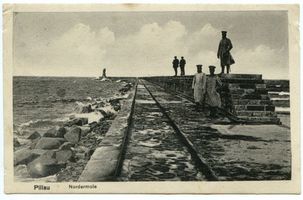 Pillau, Seestadt, Kreis Samland Pillau, Seestadt, Nordermole II Pillau, Nordmole (Nordermole)