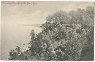 Georgenswalde, Kreis Samland Georgenswalde, Uferpartie, Blaue Rinne III Георгенсвальде, береговая часть, Голубая ложбина III
