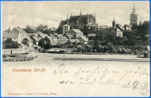 Frauenburg, Kreis Braunsberg Frauenburg, Gesamtansicht II Фрауэнбург, общий вид, II