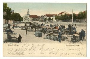 Ebenrode, Stadt, Kreis Ebenrode Ebenrode fr. Stallupönen, Altstädtischer Markt II Эбенроде, быв. Шталлупёнен, рынок Старого города, II