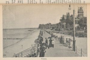 Cranz Kr. Samland, Ort, Kreis Samland Cranz Kr. Samland, Strandpromenade Cranz, Strandpromenade