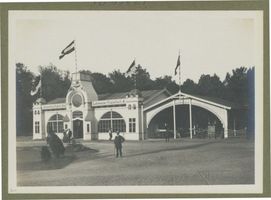 Tilsit, Stadt, Stadtkreis Tilsit Tilsit, Park Jakobsruh, Gewerbeausstellung, Elektrizitätswerk, Pavillon Fa. Lahmeyer Tilsit, Park Jakobsruh, Gewerbeausstellung 1905