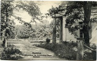 Steinort Kr. Angerburg, Ort, Kreis Angerburg Steinort Kr. Angerburg, Teehäuschen im gräflichen Park 