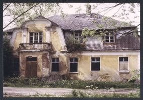 Popehnen, Kreis Wehlau Popehnen, Gutshaus (Gartenseite) von Osten 