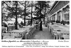 Angerburg Kr. Angerburg, Stadt, Kreis Angerburg  Angerburg, Schwenzaitsee und Mauersee